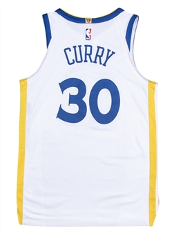 2018 Stephen Curry Game Used Golden State Warriors Western Conference Finals Jersey Used on 5/14/2018 - Game 1 - Championship Year! (Warriors/MeiGray)